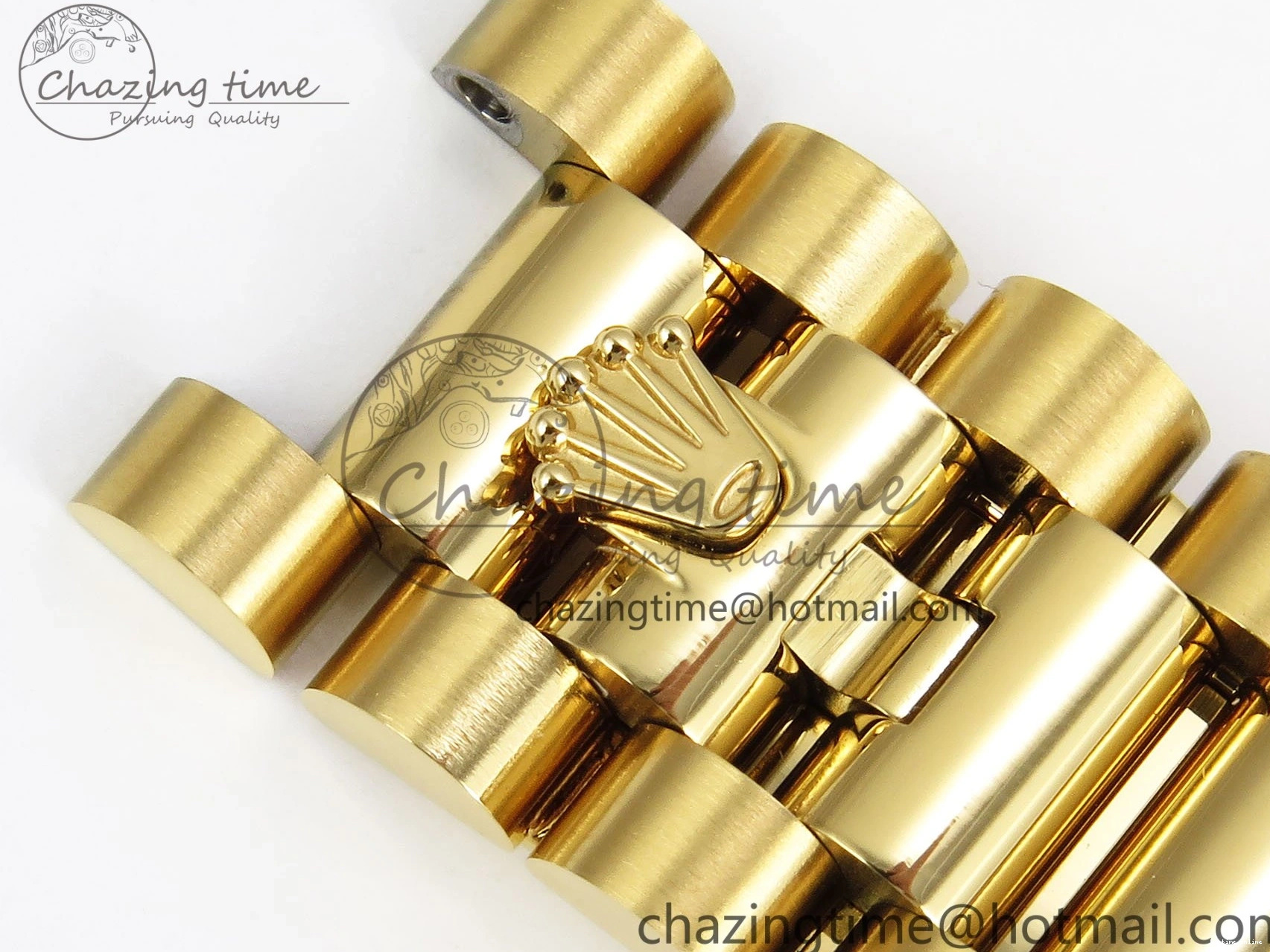 0212 Day Date 36 YG RAF 1:1 Best Edition Green Stone Roman Dial on YG Bracelet A Durable 1524